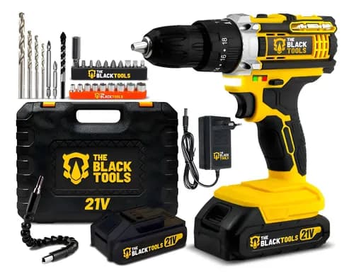 Parafusadeira de Impacto The Black Tools TB-21PX 2 Baterias