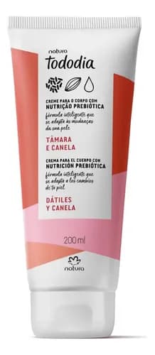 Creme Corporal Natura Tododia Tamara e Canela 200ml por R$ 25 (exclusivo Meli+)