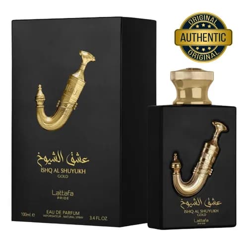 Perfume Lattafa Ishq Al Shuyukh Gold 100ml Masculino