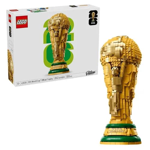 LEGO® Editions Troféu Oficial da Copa do Mundo FIFA por R$ 1.339,68 no Pix + cupom