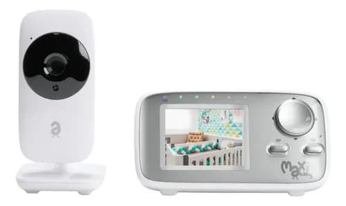 Babá Eletrônica Maxi Baby Baby On 2,4" Sem Fio com Visão Noturna e Zoom por R$ 183 (cupom)