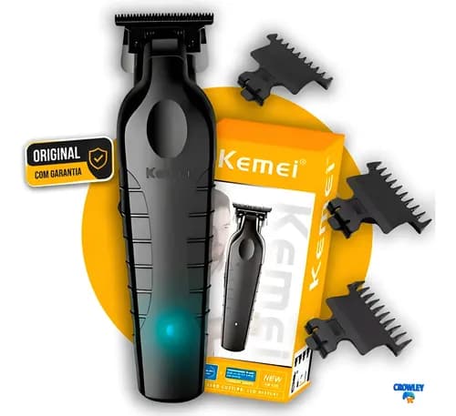 Maquina de Acabamento Kemei KM-2299 Profissional por R$ 73 com cupom
