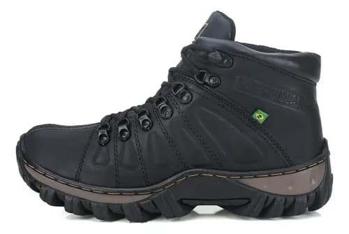 Bota Adventure Masculina Caterpillar Couro Legítimo