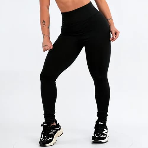 Calça Legging Zero Transparência Cintura Alta para Academia por R$25