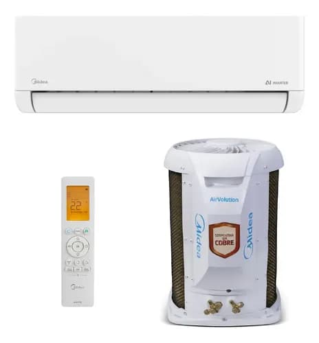 Ar-Condicionado Midea AI AirVolution Inverter 9.000 BTU Frio 220V por R$ 1.489 à vista