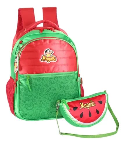 Mochila Escolar Turma da Mônica Luxcel Is42501mn com Cupom