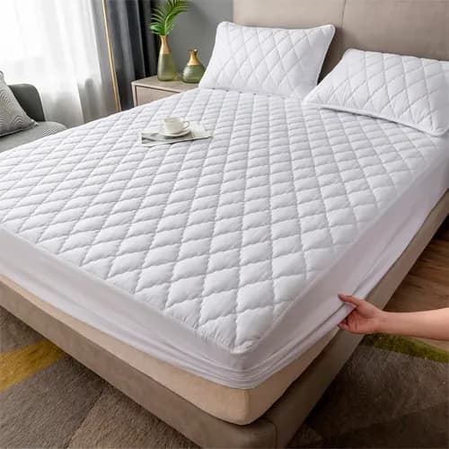 Capa Protetora de Colchão Box Casal Padrão Matelada Impermeável (138x188cm) por R$ 28,99