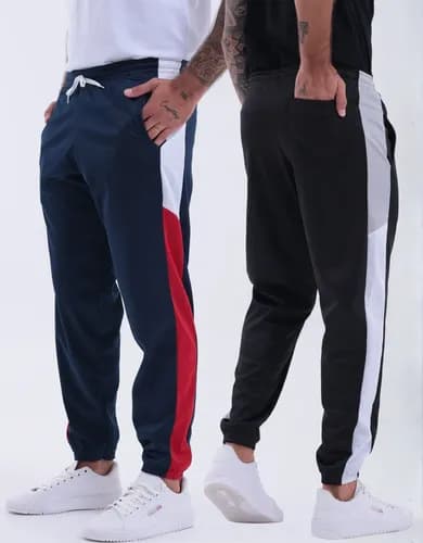 Kit 2 Calças Moletom Masculina para Academia/Corrida (Chimpa) com Cupom INVERNOMELI15 por ~R$ 63