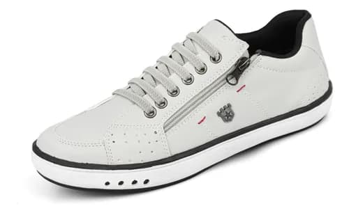 Sapatênis Casual Masculino com Zíper Leve Conforto