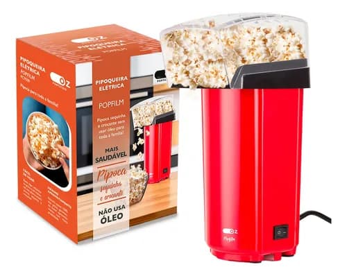 Pipoqueira Elétrica Popfilm Sem Óleo 900W 127V
