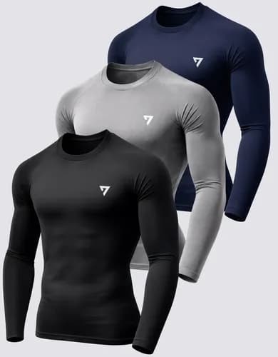 Kit 3 Camisetas Térmicas Masculinas Segunda Pele UV50+ por R$ 59 + Cupom INVERNOMELI15