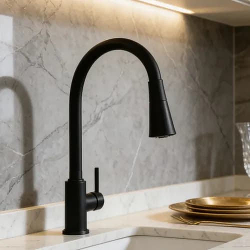 Torneira Gourmet de Cozinha Bancada Pia Flexível