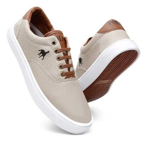 Tênis Masculino Sapatênis Polo Feet Casual