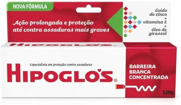HIPOGLÓS Creme Preventivo de Assaduras 120g por R$ 37 (com 20% OFF no checkout)
