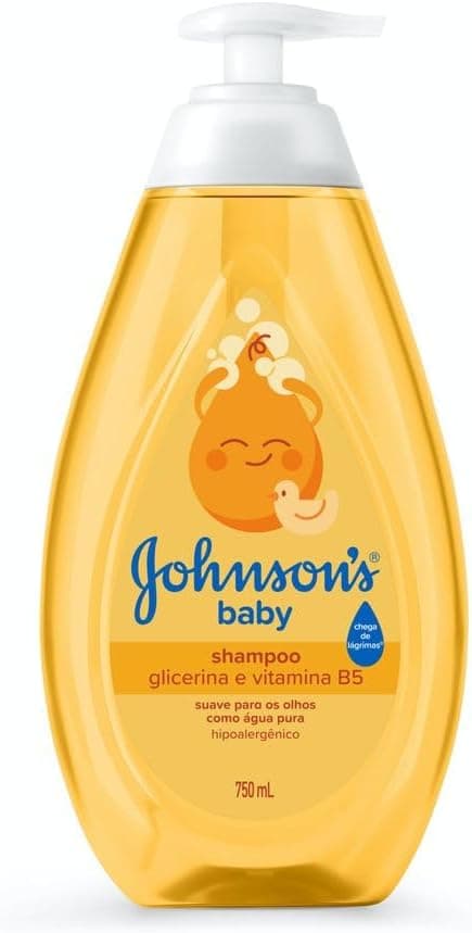 Johnson's Baby Shampoo de Glicerina 750ml por R$ 34,10 com Frete Gratis Prime