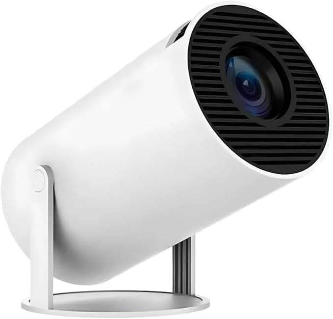 Mini Projetor Portátil Android 11 Wi‑Fi 6 Bluetooth 5.0 com Rotação 180° (Full HD/4K) por R$138 no Pix