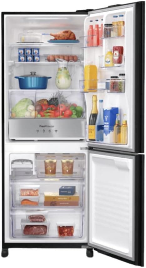 Geladeira Panasonic BB65 467L Frost Free Inverter Black Glass 127V (NR-BB65GV7BA) com cupom