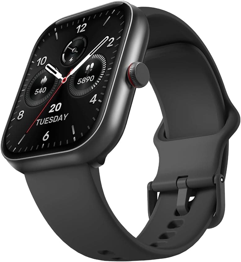 Smartwatch Bettdow 1,91" com Alexa, IP68 e Chamadas Bluetooth - Preto
