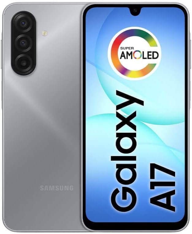 Samsung Galaxy A17 128GB 4GB Cinza (50MP, Tela 6,7", IP54) por R$709 + frete gratis