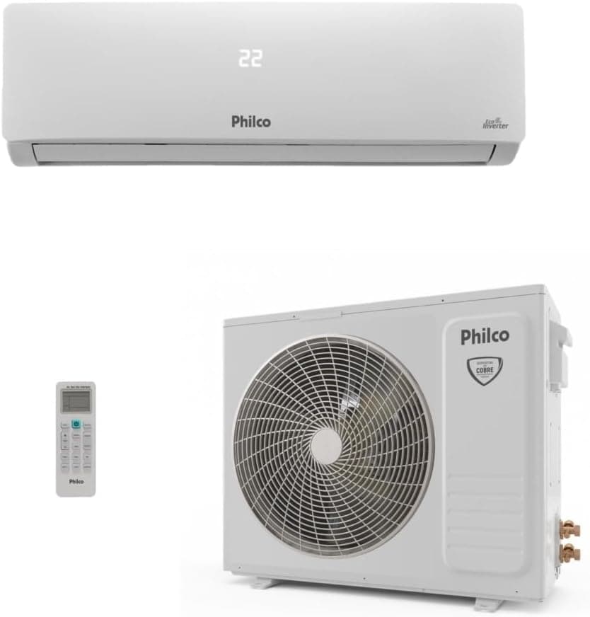 Ar-Condicionado Split Inverter Philco PAC18FB 18.000 BTUs Só Frio 220V (R-32) por R$ 1.938 no Pix + Cupom