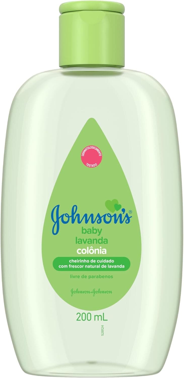 Johnson's Baby Colônia Refrescante Lavanda 200ml por R$ 21,59 (Frete Grátis)