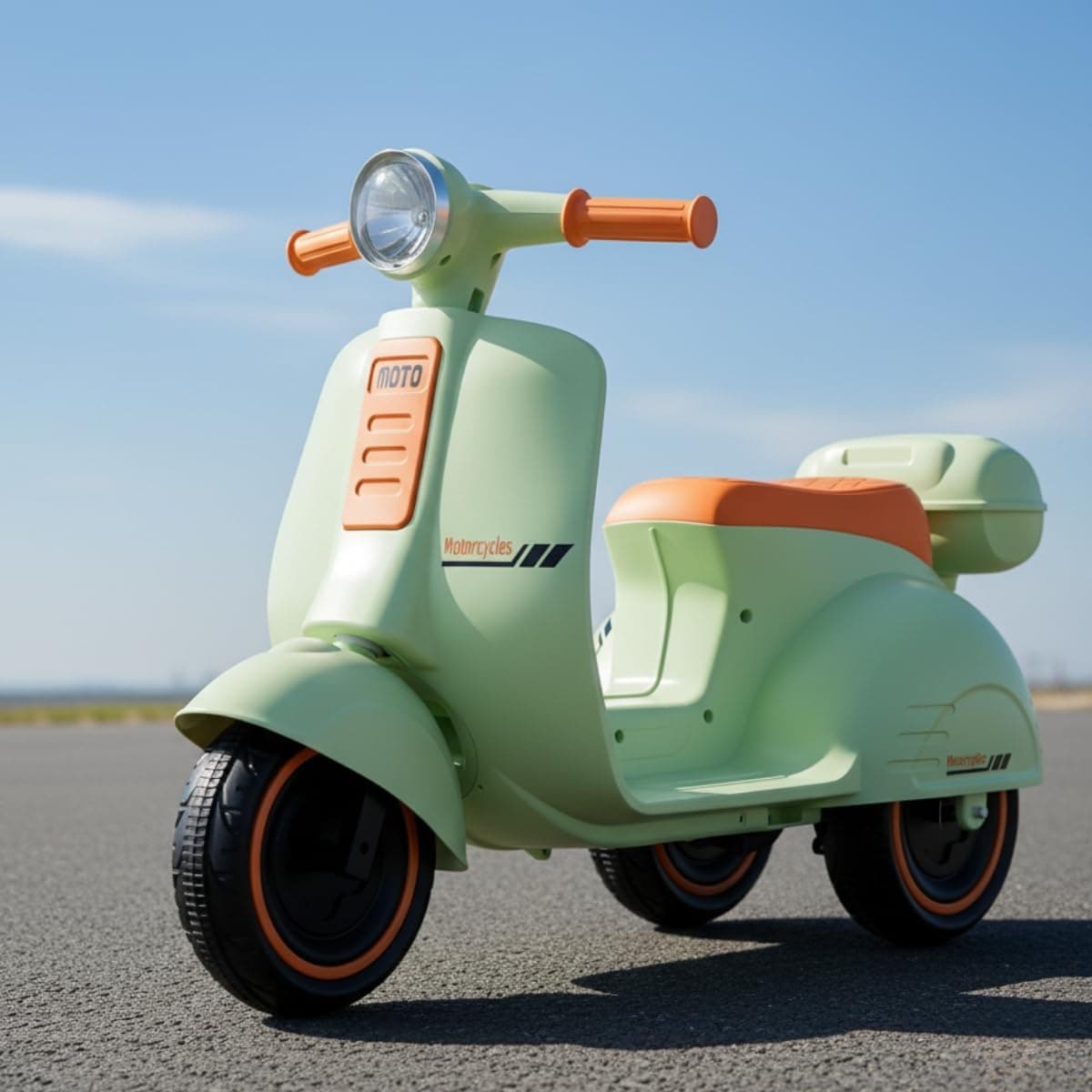 Mini Moto Eletrica Infantil 6V com Frente e Re, Som e Luz (com Cupom)