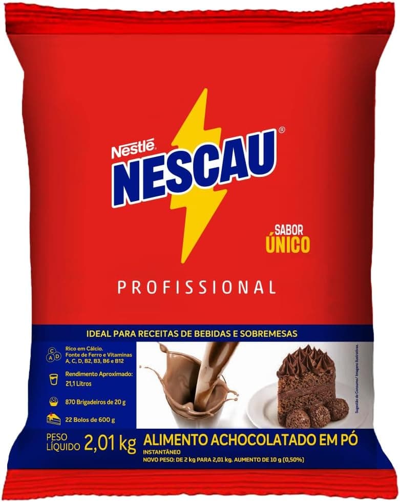 Achocolatado em Pó Nescau 2,01kg