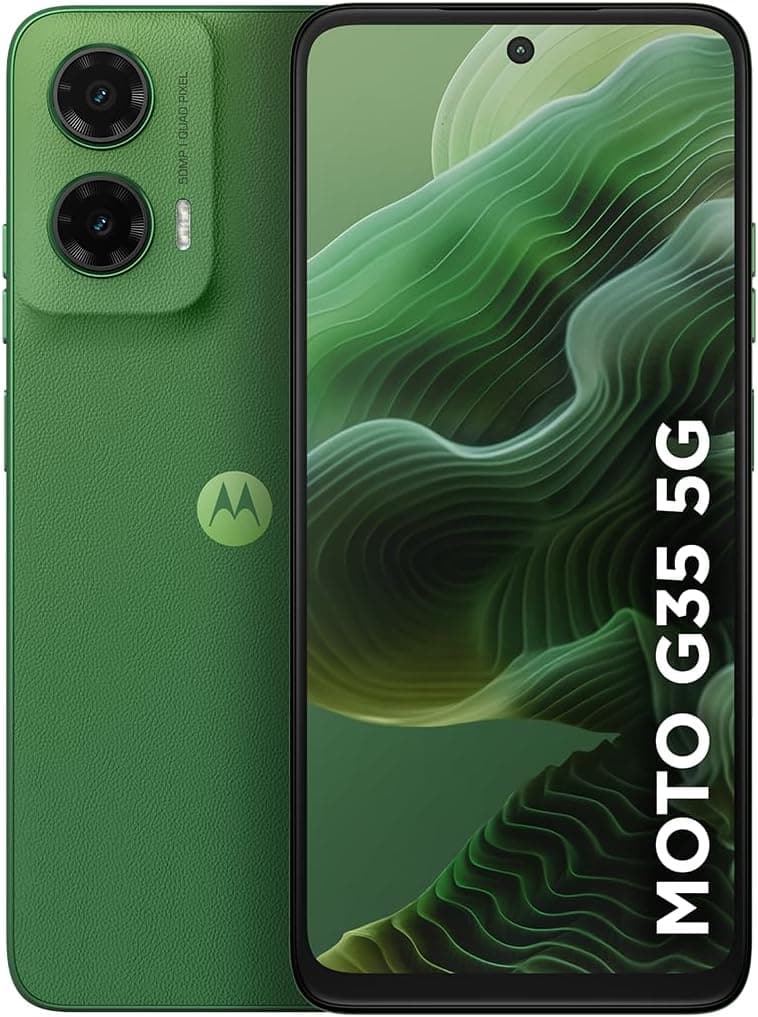 Motorola Moto g35 5G 128GB 12GB Boost Verde com NFC e câmera 50MP