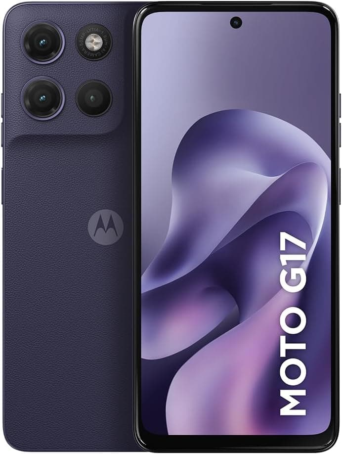 Motorola Moto G17 256GB (12GB RAM Boost) 50MP Sony LYTIA 600 por R$ 833 no Pix + frete gratis