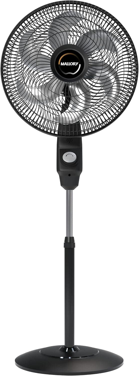 Ventilador de Coluna Mallory Éolo 126W 220V com 6 Pás e Grade TS