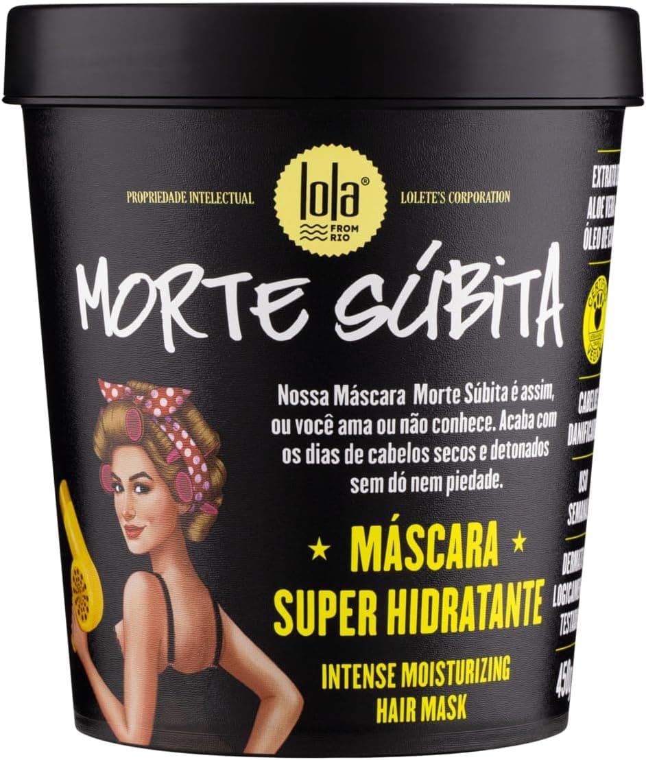 Máscara Lola Cosmetics Morte Súbita Super Hidratante 450g por R$ 26 com frete grátis (recorrência)